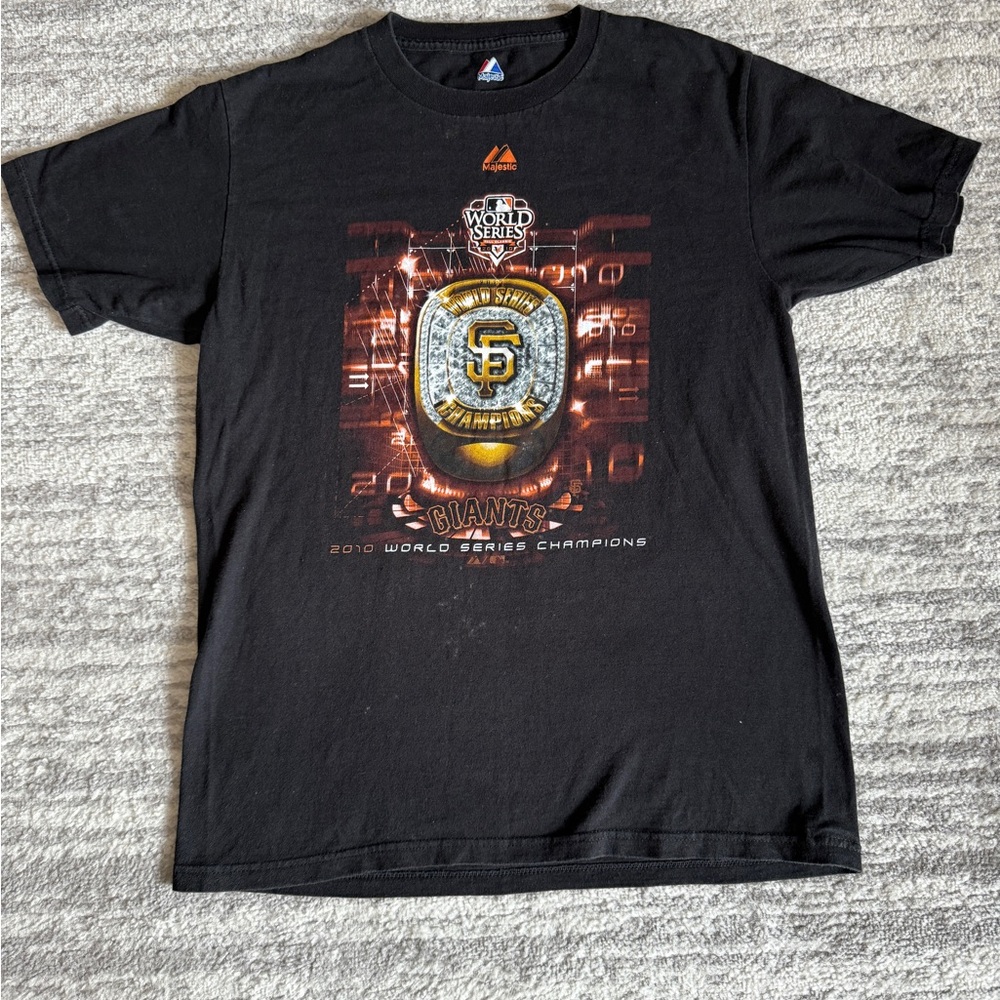 Majestic Black Giants 2010 World Series Champions T-Shirt